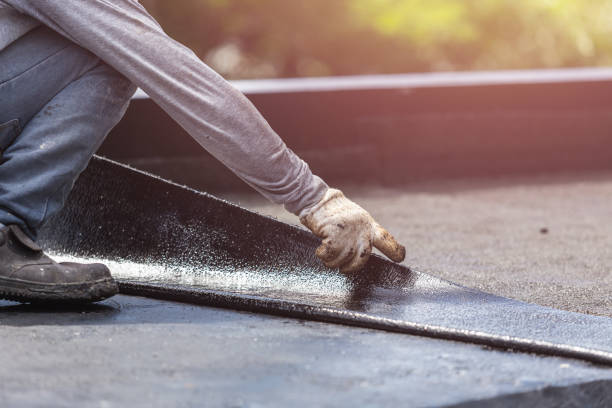 Professional Emergency Waterproofing technician working in McEwen, TN